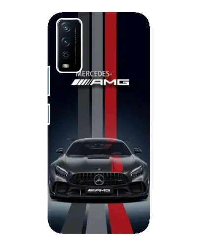 Чехол для Vivo Y12s с картинкой «Mercedes — белый карбон» Чехол для Vivo Y12s с картинкой «Mercedes — белый карбон»
