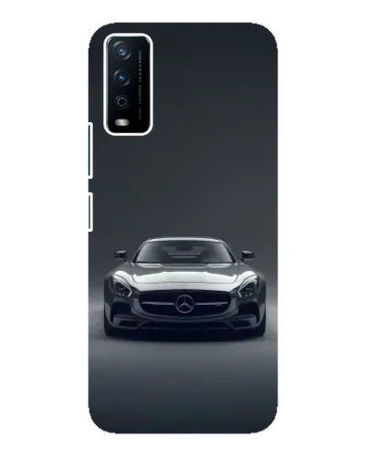 Чехол для Vivo Y12s с картинкой «Mercedes на черном» Чехол для Vivo Y12s с картинкой «Mercedes на черном»