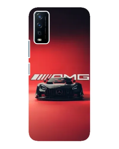 Чехол для Vivo Y12s с картинкой «Mercedes AMG — красная линия» Чехол для Vivo Y12s с картинкой «Mercedes AMG — красная линия»