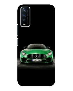 Чехол для Vivo Y12s с картинкой «Mercedes — неоновый лого» Чехол для Vivo Y12s с картинкой «Mercedes — неоновый лого»