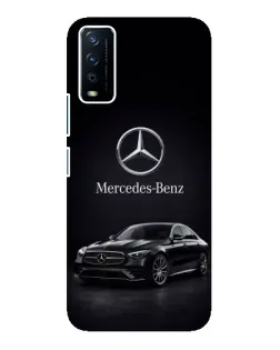Чехол для Vivo Y12s с картинкой «Mercedes — решетка радиатора» Чехол для Vivo Y12s с картинкой «Mercedes — решетка радиатора»