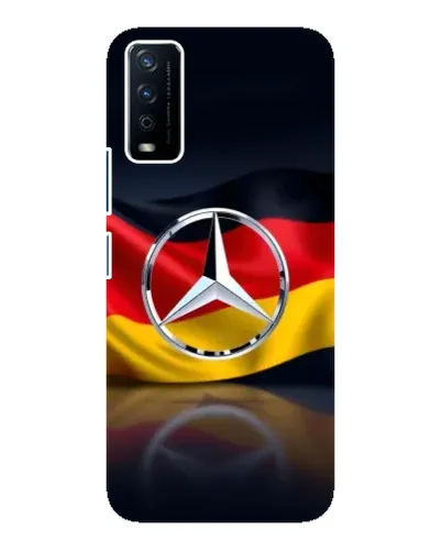 Чехол для Vivo Y12s с картинкой «Mercedes — флаг Германии» Чехол для Vivo Y12s с картинкой «Mercedes — флаг Германии»