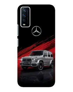 Чехол для Vivo Y12s с картинкой «Mercedes G-Class красный» Чехол для Vivo Y12s с картинкой «Mercedes G-Class красный»