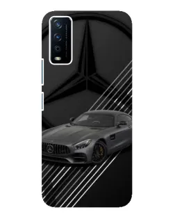 Чехол для Vivo Y12s с картинкой «Mercedes AMG — графика» Чехол для Vivo Y12s с картинкой «Mercedes AMG — графика»