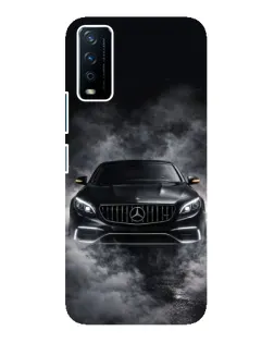 Чехол для Vivo Y12s с картинкой «Mercedes в дыму» Чехол для Vivo Y12s с картинкой «Mercedes в дыму»