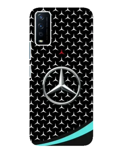 Чехол для Vivo Y12s с картинкой «Mercedes — бирюзовый акцент» Чехол для Vivo Y12s с картинкой «Mercedes — бирюзовый акцент»