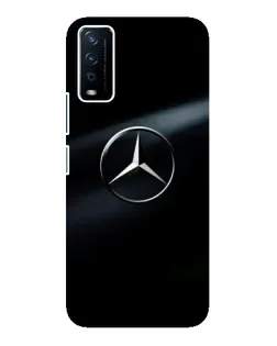 Чехол для Vivo Y12s с картинкой «Mercedes на металле» Чехол для Vivo Y12s с картинкой «Mercedes на металле»