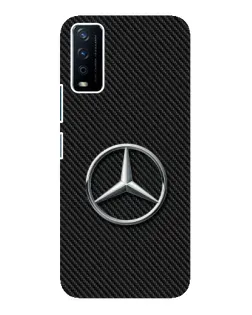 Чехол для Vivo Y12s с картинкой «Карбоновый Mercedes стиль» Чехол для Vivo Y12s с картинкой «Карбоновый Mercedes стиль»