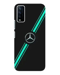 Чехол для Vivo Y12s с картинкой «Спортивные линии Mercedes» Чехол для Vivo Y12s с картинкой «Спортивные линии Mercedes»