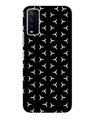 Чехол для Vivo Y12s с картинкой «Mercedes паттерн звезд» Чехол для Vivo Y12s с картинкой «Mercedes паттерн звезд»