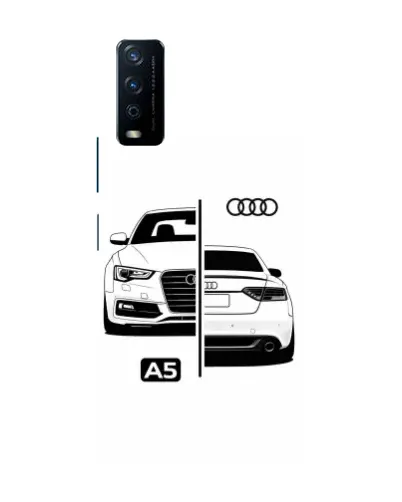 Чохол для Vivo Y12s з картинкою «Audi — контрастний дизайн» Чохол для Vivo Y12s з картинкою «Audi — контрастний дизайн»