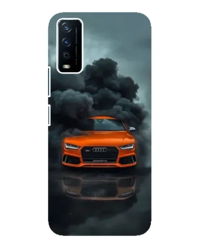 Чохол для Vivo Y12s з картинкою «Audi у хмарах диму» Чохол для Vivo Y12s з картинкою «Audi у хмарах диму»