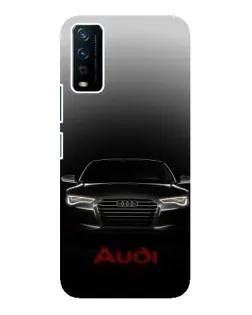 Чохол для Vivo Y12s з картинкою «Audi — градієнтний контур» Чохол для Vivo Y12s з картинкою «Audi — градієнтний контур»