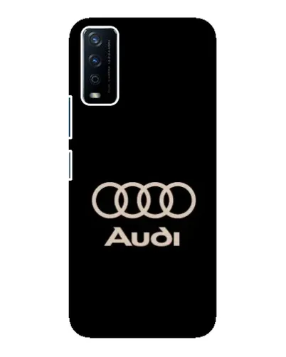 Чохол для Vivo Y12s з картинкою «Audi — золотий логотип» Чохол для Vivo Y12s з картинкою «Audi — золотий логотип»