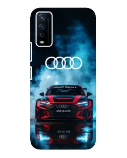 Чохол для Vivo Y12s з картинкою «Audi Sport — неон» Чохол для Vivo Y12s з картинкою «Audi Sport — неон»
