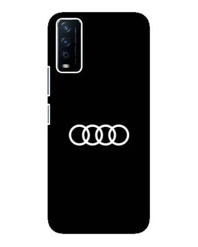 Чохол для Vivo Y12s з картинкою «Audi White Logo» Чохол для Vivo Y12s з картинкою «Audi White Logo»