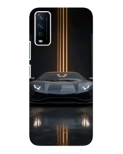 Чохол для Vivo Y12s з картинкою «Lamborghini золоті лінії» Чохол для Vivo Y12s з картинкою «Lamborghini золоті лінії»