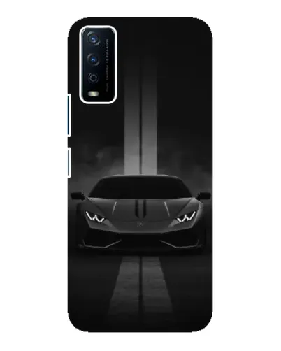 Чохол для Vivo Y12s з картинкою «Lamborghini симетрія доріг»