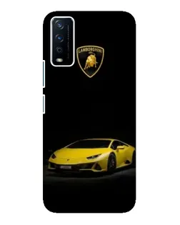 Чохол для Vivo Y12s з картинкою «Lamborghini жовтий акцент» Чохол для Vivo Y12s з картинкою «Lamborghini жовтий акцент»