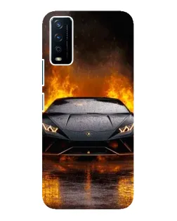 Чохол для Vivo Y12s з картинкою «Lamborghini у вогні» Чохол для Vivo Y12s з картинкою «Lamborghini у вогні»