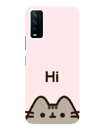 Чохол для Vivo Y12s з картинкою «Пушин каже Hi» Чохол для Vivo Y12s з картинкою «Пушин каже Hi»