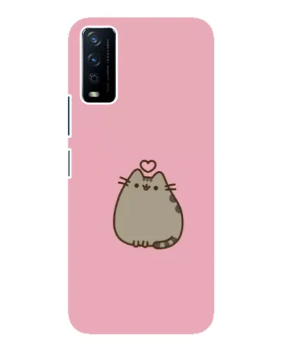 Чохол для Vivo Y12s з картинкою «Pusheen серце» Чохол для Vivo Y12s з картинкою «Pusheen серце»