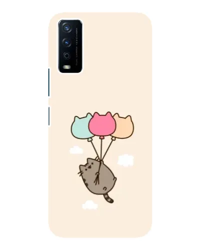 Чохол для Vivo Y12s з картинкою «Пушин на кульках» Чохол для Vivo Y12s з картинкою «Пушин на кульках»