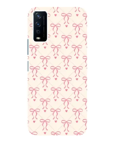 Чохол для Vivo Y12s з картинкою «Рожеві бантики Coquette» Чохол для Vivo Y12s з картинкою «Рожеві бантики Coquette»