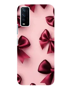 Чохол для Vivo Y12s з картинкою «Бордовий атлас»