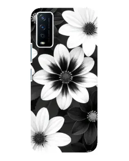 Чохол для Vivo Y12s з картинкою «Монохромні айстри» Чохол для Vivo Y12s з картинкою «Монохромні айстри»