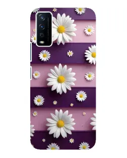 Чохол для Vivo Y12s з картинкою «Ромашки на фіолетовому» Чохол для Vivo Y12s з картинкою «Ромашки на фіолетовому»