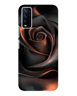 Чохол для Vivo Y12s з картинкою «Шовкова чорна троянда» Чохол для Vivo Y12s з картинкою «Шовкова чорна троянда»