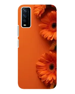 Чохол для Vivo Y12s з картинкою «Помаранчеві гербери» Чохол для Vivo Y12s з картинкою «Помаранчеві гербери»
