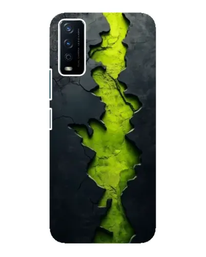 Чохол для Vivo Y12s з картинкою «Салатовий розлом скелі» Чохол для Vivo Y12s з картинкою «Салатовий розлом скелі»