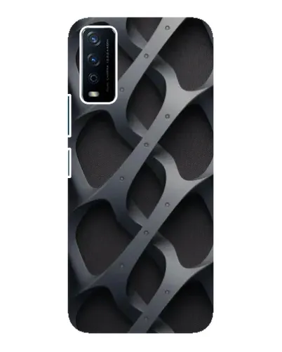 Чохол для Vivo Y12s з картинкою «Об'ємне сіре плетіння» Чохол для Vivo Y12s з картинкою «Об'ємне сіре плетіння»