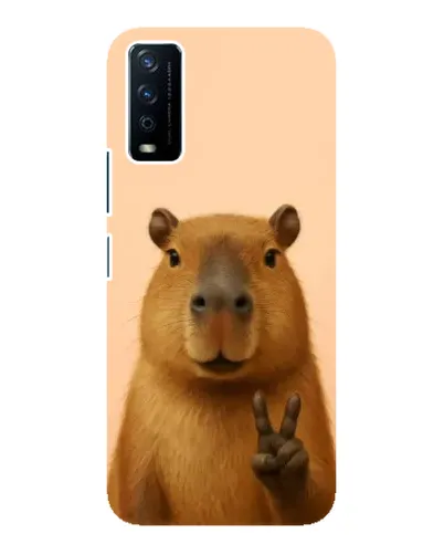 Чохол для Vivo Y12s з картинкою «Капібара вікторія» Чохол для Vivo Y12s з картинкою «Капібара вікторія»