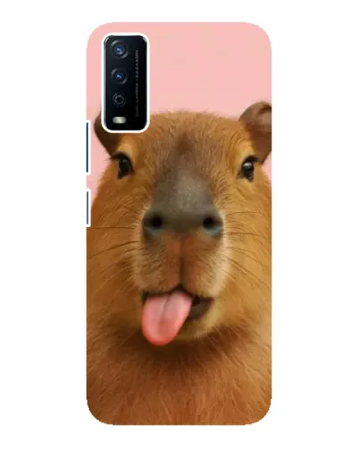 Чохол для Vivo Y12s з картинкою «Капібара з язиком» Чохол для Vivo Y12s з картинкою «Капібара з язиком»