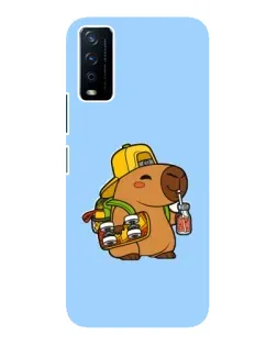 Чохол для Vivo Y12s з картинкою «Капібара на скейті» Чохол для Vivo Y12s з картинкою «Капібара на скейті»
