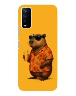 Чохол для Vivo Y12s з картинкою «Капібара на відпочинку» Чохол для Vivo Y12s з картинкою «Капібара на відпочинку»