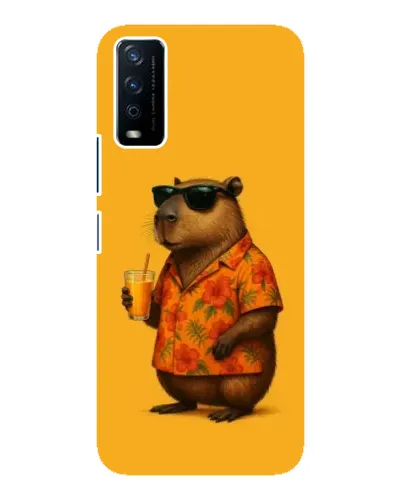 Чохол для Vivo Y12s з картинкою «Капібара на відпочинку» Чохол для Vivo Y12s з картинкою «Капібара на відпочинку»