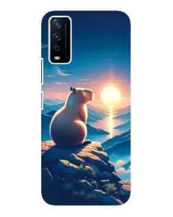 Чохол для Vivo Y12s з картинкою «Захід сонця з капібарою» Чохол для Vivo Y12s з картинкою «Захід сонця з капібарою»