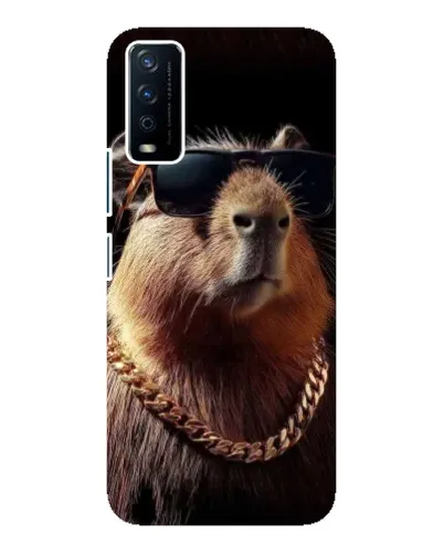 Чохол для Vivo Y12s з картинкою «Капібара золотий ланцюг» Чохол для Vivo Y12s з картинкою «Капібара золотий ланцюг»