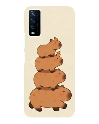 Чохол для Vivo Y12s з картинкою «Вежа з капібар» Чохол для Vivo Y12s з картинкою «Вежа з капібар»