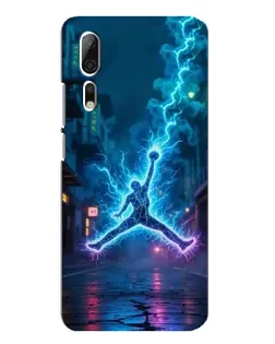Чехол для ZTE Axon 10 Pro с картинкой «Jordan Gold Jumpman»