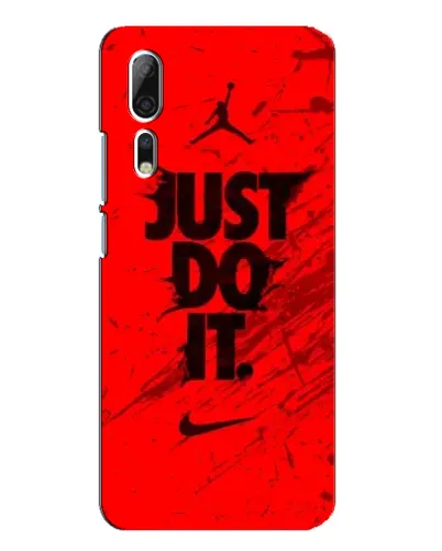 Чехол для ZTE Axon 10 Pro с картинкой «Nike Just Do It»