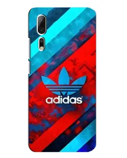 Чехол для ZTE Axon 10 Pro с картинкой «Абстракция Adidas»
