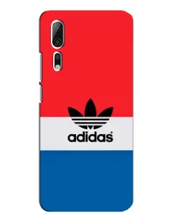 Чехол для ZTE Axon 10 Pro с картинкой «Ретро блоки Adidas»