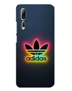 Чехол для ZTE Axon 10 Pro с картинкой «Неоновый Adidas»