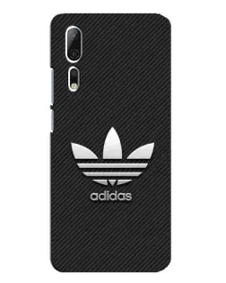 Чехол для ZTE Axon 10 Pro с картинкой «Adidas Карбоновая текстура»