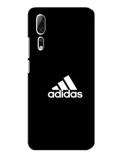 Чехол для ZTE Axon 10 Pro с картинкой «Черная классика Adidas»